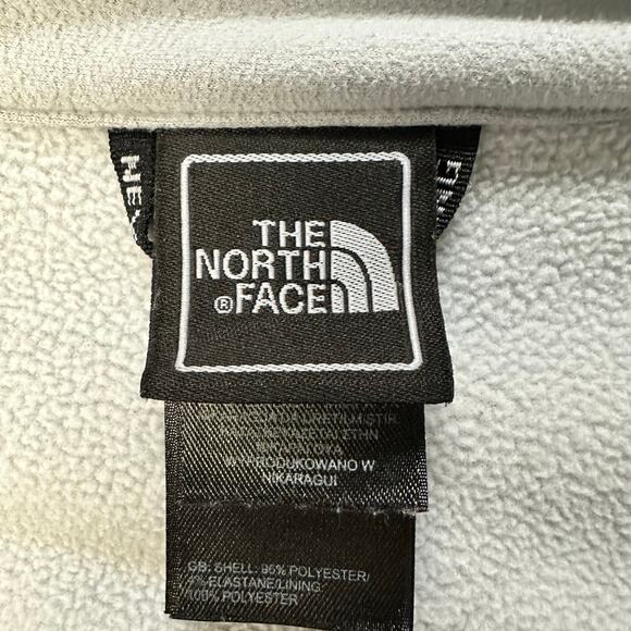 The North Face Bionic Soft Shell Full Zip Jacket Gray Floral Women's Medium - Picture 7 of 9